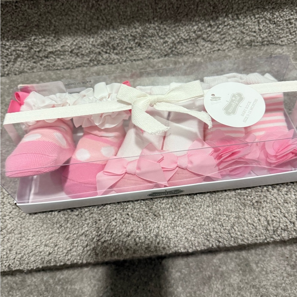 Mud Pie Baby Socks Gift Set